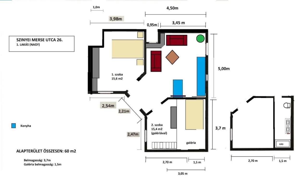 Carina Family Apartment Downtown บูดาเปสต์ ภายนอก รูปภาพ